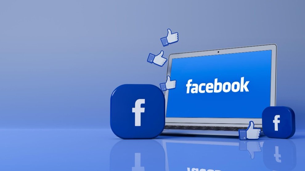 3d-rendering-two-square-facebook-badges-front-laptop